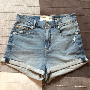 Garage High Waisted Super Soft Denim Short